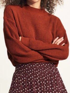 Hollister Orange Sweater